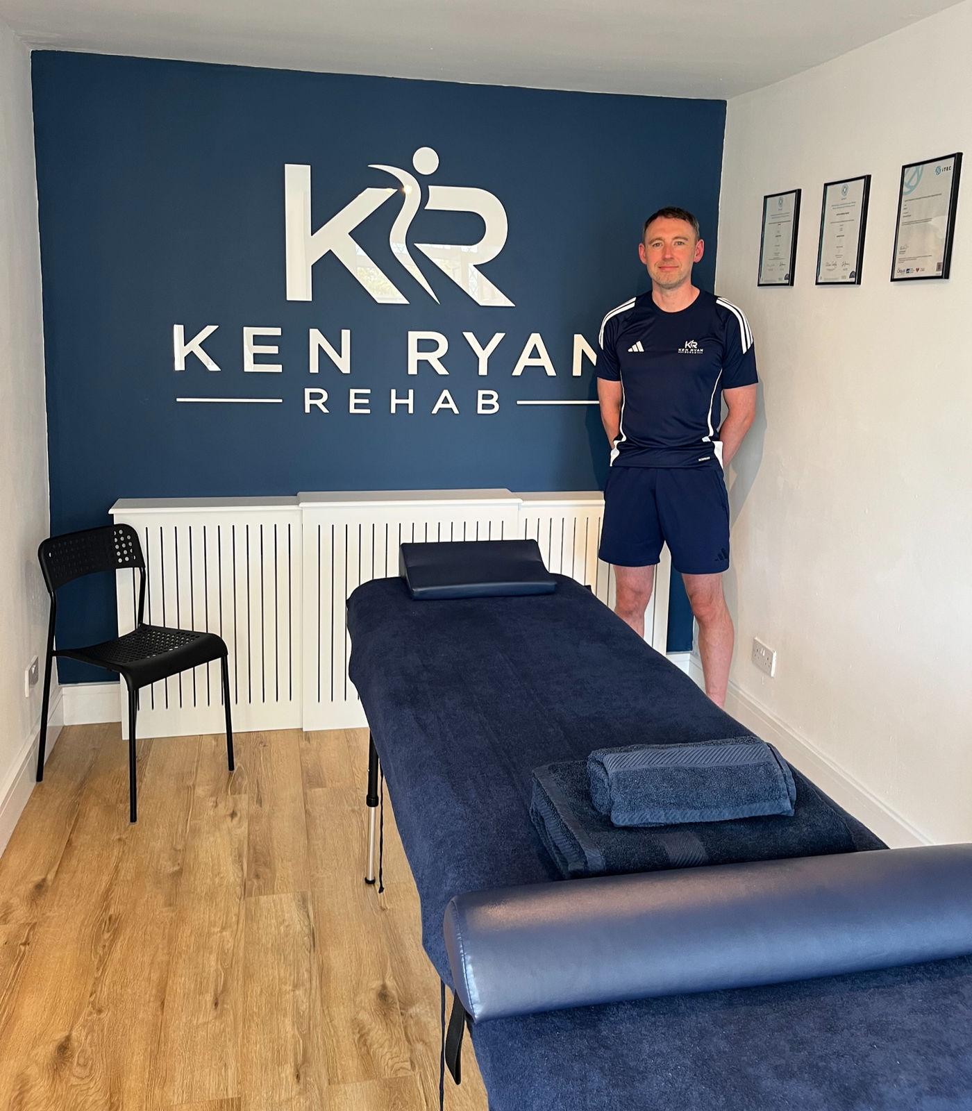 Ken Ryan in his Athlone clinic