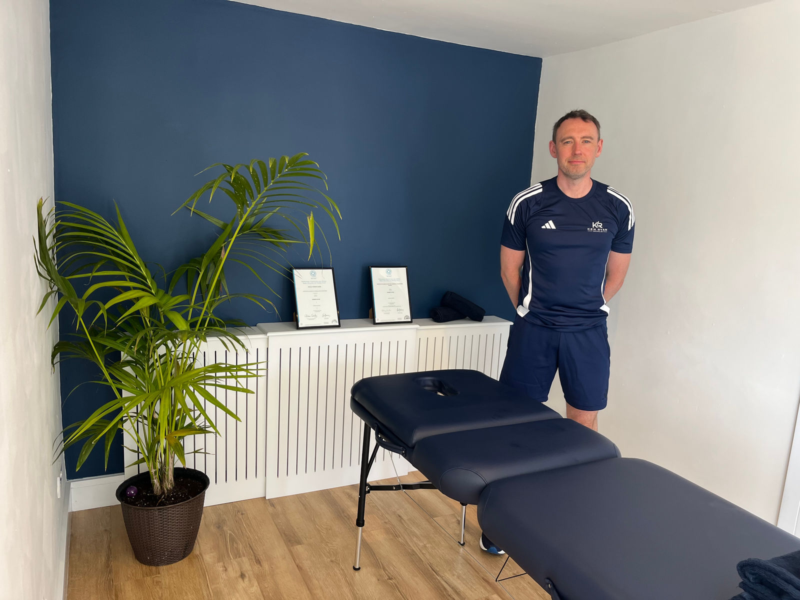 The treatment room at Ken Ryan Rehab